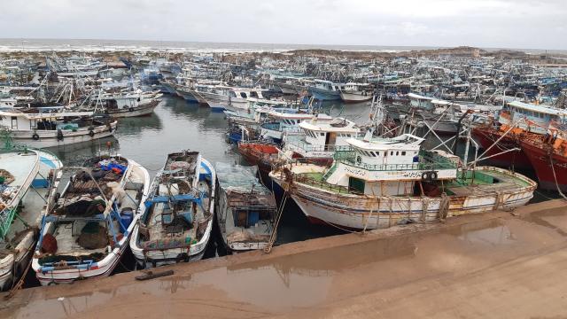 توقف حركة الملاحة