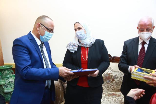 وزيرة التضامن 