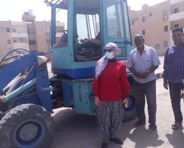 زيارة رئيسة المدينة