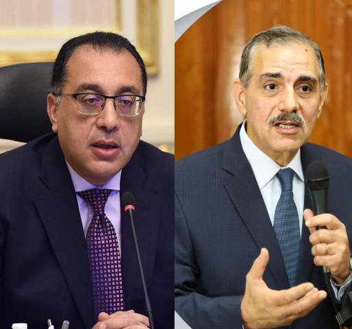 رئيس الوزراء ومحافظ كفرالشيخ