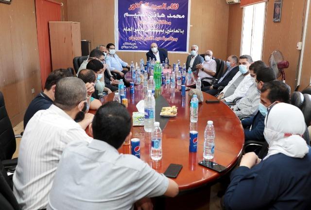   محافظ بني سويف يُعيًد على الطاقم الطبي والتمريض بمستشفى ناصر العام ويطمئن على سير المنظومة الصحية
