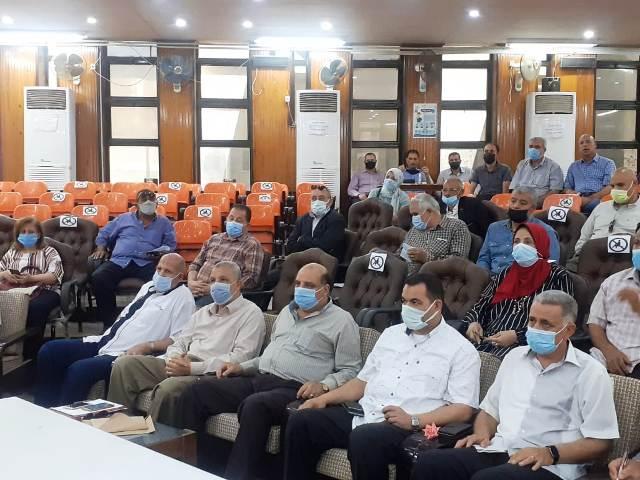 جانب من اجتماع مديرو عموم المديرية والإدارات التعليمية