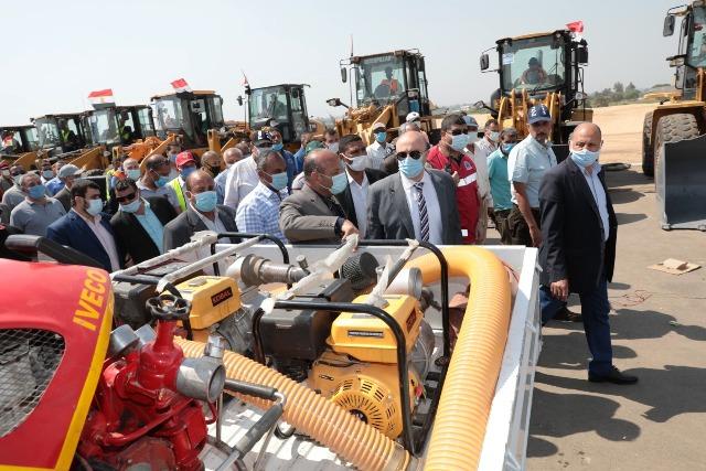 محافظ بني سويف يواصل متابعاته الميدانية لفعاليات التدريب العملي المشترك لمجابهة الأزمات والكوارث "صقر76"