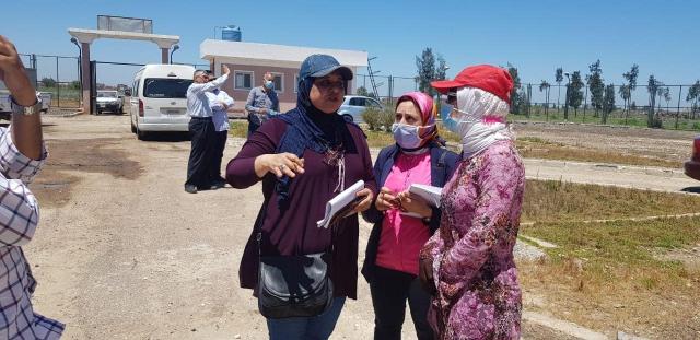 زيارة الوفد لكفرالشيخ