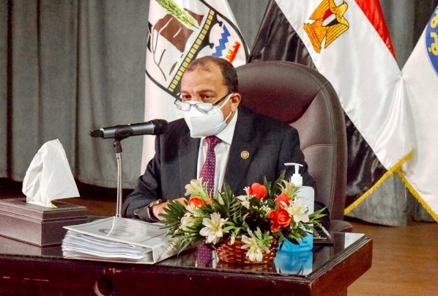 الدكتور منصور حسن رئيس جامعة بني سويف