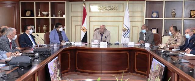 الموافقة على 33 طلب تقنين جديد على أراضي أملاك الدولة ببني سويف