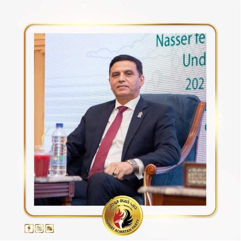 اللواء طارق نصير وكيل لجنة الدفاع والأمن القومي بمجلس الشيوخ