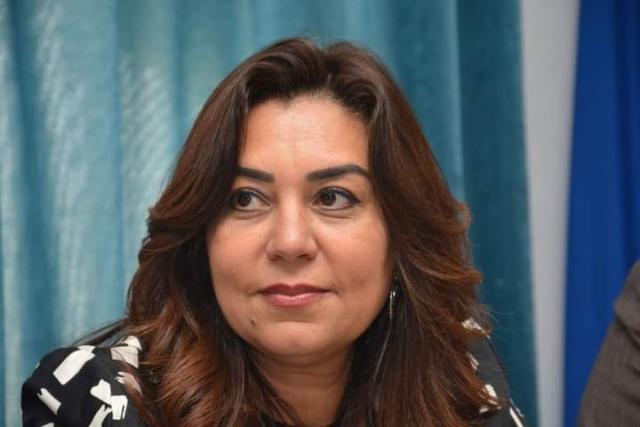 د منال عوض محافظ دمياط