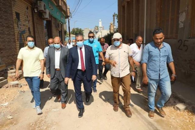 جولة محافظ المنوفية