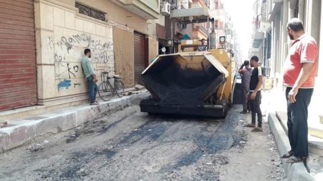 أعمال الرصف