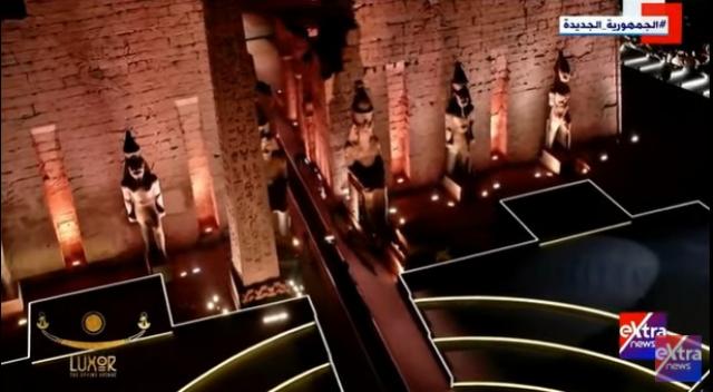 افتتاح أسطوري لطريق الكباش