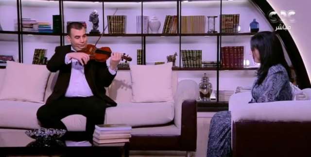 عازف الكمان محمد ظهير