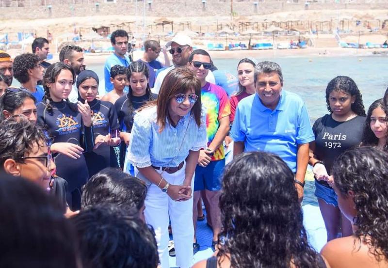 وزيرة الهجرة