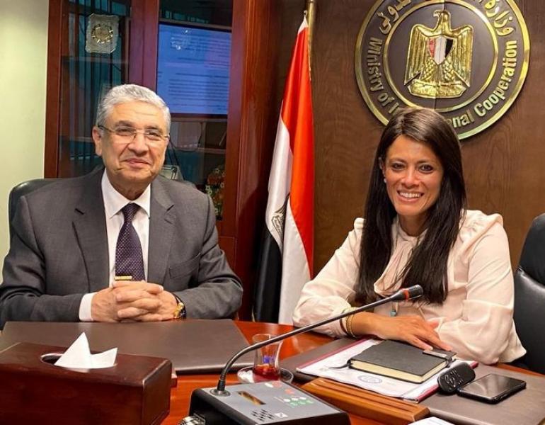 وزيرة التعاون الدولي