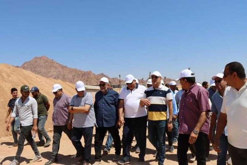 وزير الإسكان يتفقد مشروعات مياه الشرب والصرف الصحى بمدينة شرم الشيخ بمحافظة جنوب سيناء