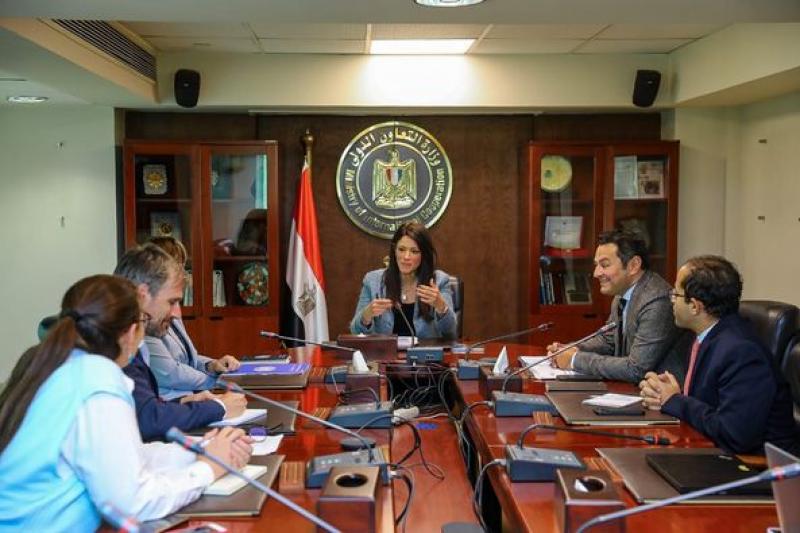 وزيرة التعاون الدولي