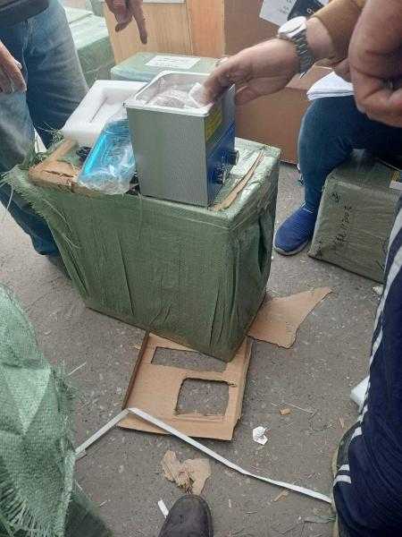 جمارك بورسعيد تضبط محاولة تهريب كمية كبيرة من أجهزة ومعدات ومستلزمات طب وجراحة الأسنان