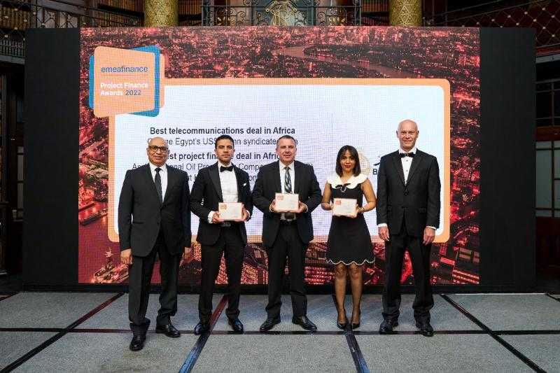 بنك مصر يحصد عدة جوائز عن أفضل العمليات التمويلية   لعام 2022 من  مؤسسة EMEA Finance العالمية