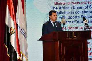 وزير الشباب والرياضة يفتتح المؤتمر السنوي للاتحاد الأفريقي للطب الرياضي