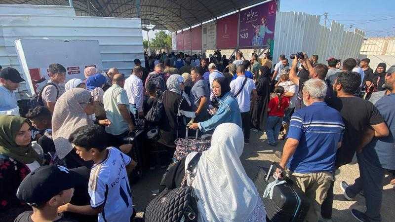 بدء مغادرة 110 أشخاص يحملون جوازات أجنبية من غزة إلى مصر